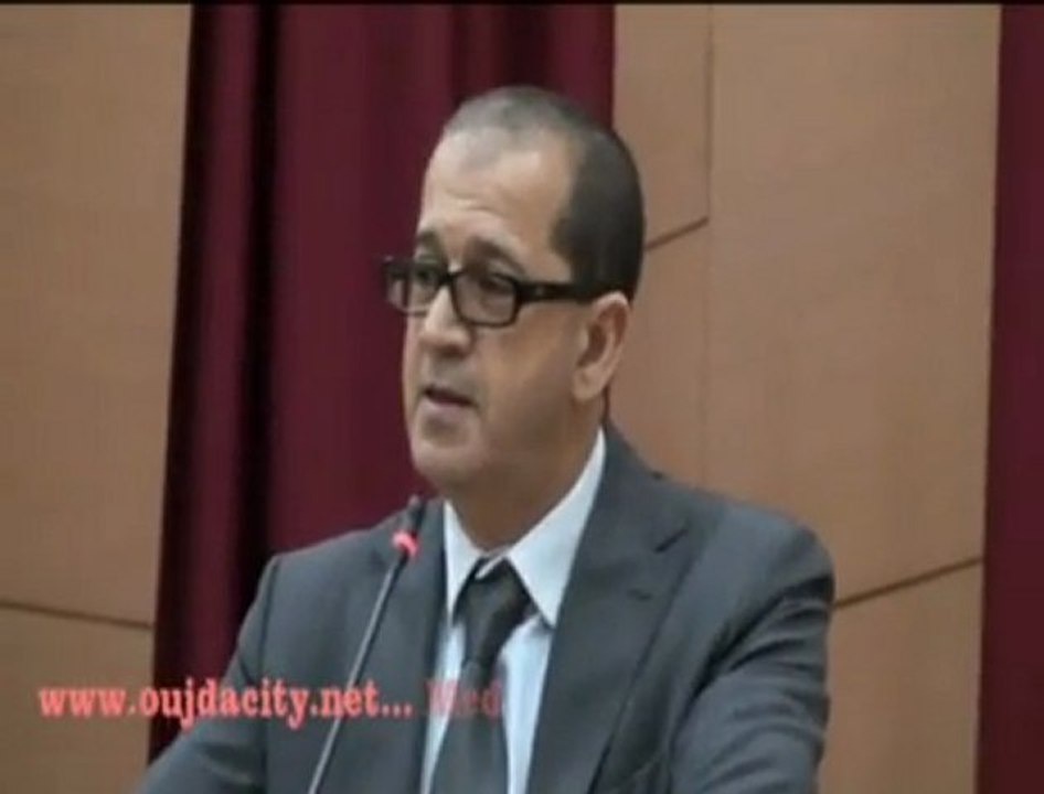 كلمة مدير الأكاديمية السيد  محمد ابو  ضمير خلال حفل تكريم المفتشين المحالين على التقاعد  بالجهة الشرقية