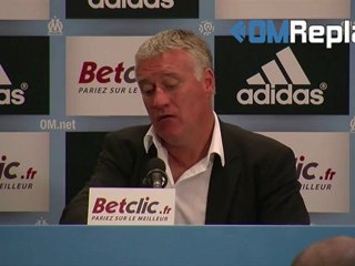 OM : Deschamps "Hors de question de lâcher"