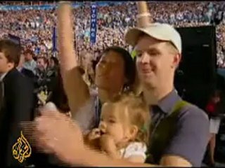 Obama accepts the Democratic Party nomination - 29 Aug 08