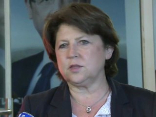Réaction de Martine Aubry à l'issue du débat d'entre deux tours