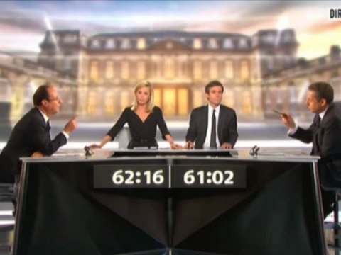 Le débat Hollande-Sarkozy en moins de 3 minutes
