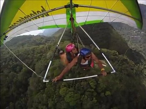 Asa delta - hang gliding RJ 3 x voo gopro
