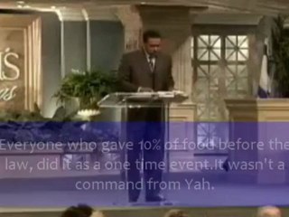 The Tithing Lie:  Creflo Dollar.‬‏