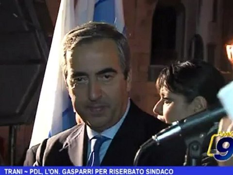 Trani | PDL, l'On. Gasparri per Riserbato sindaco