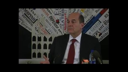 Bersani - Se vincono i populismi a rischio l'idea stessa di Europa (02.05.12)