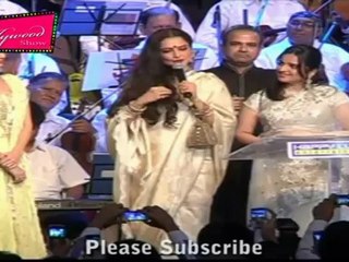 Ever gorgeous Rekha At a Music Concert