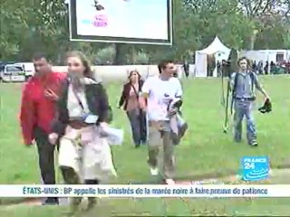 france 24 Record Tour Eiffel Taig Khris