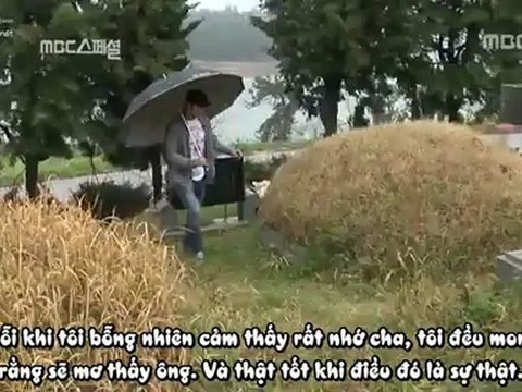 [HD] [VIETSUB] 120427 Donghae visiting his dads grave cut [Eunhaeparadise.net]