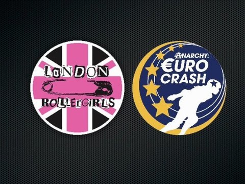 London Rollergirls vs Euro All-Stars 2012 Roller Derby Complete Bout (Part 1 of 2)