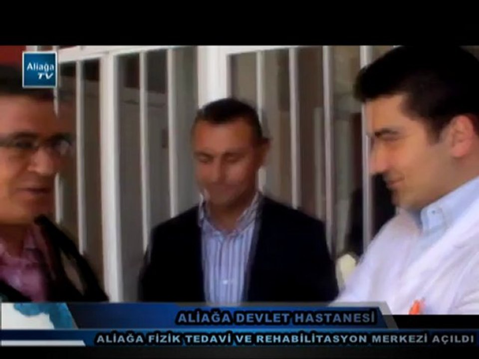 ALİAĞA DEVLET HASTANESİNE FİZİK TEDAVİ MERKEZİ AÇILDI!