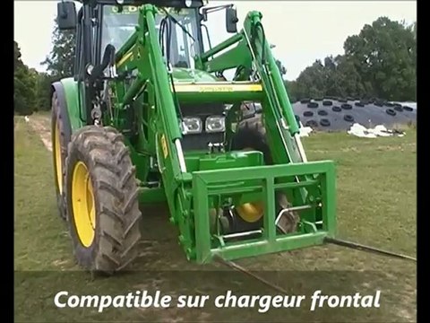 Masse Innovante et Polyvalente EUROMASSE - Masse pour tracteur agricole - Adaptation sur PORTE MASSE - Fr