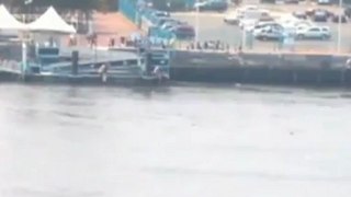 Video accident d'un bateau aux USA
