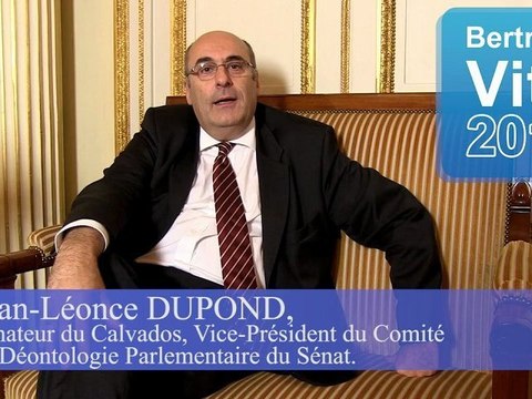 Jean-Léonce Dupond soutient Bertrand Vitu pour l'élection législative 2012