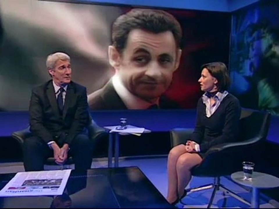 BBC Newsnight - débat d'Emmanuelle Savarit suite au débat de Nicolas Sarkozy et François Hollande