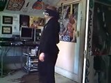 Verbeteren Zintuigen: Kenji Ryu Ninjutsu: Sensei Jeremy Schmidt demonstrates Blindfold clapping Drill