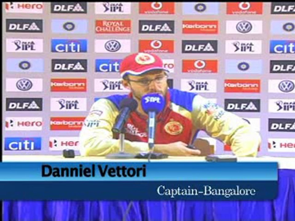 Daniel Vettori post match PC 3May