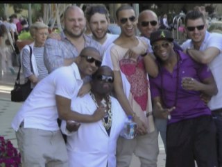 JLS: Marvin handcuffed to midget