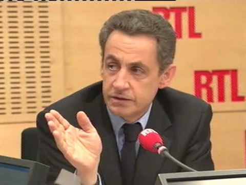 Nicolas Sarkozy a répondu aux auditeurs de RTL jeudi matin