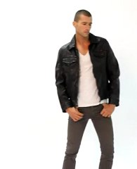 Blouson cuir Daytona carter noir