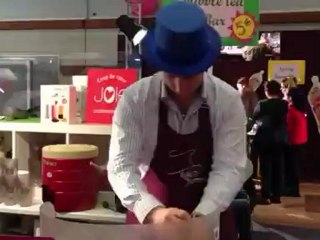 Faire de la barbe à papa