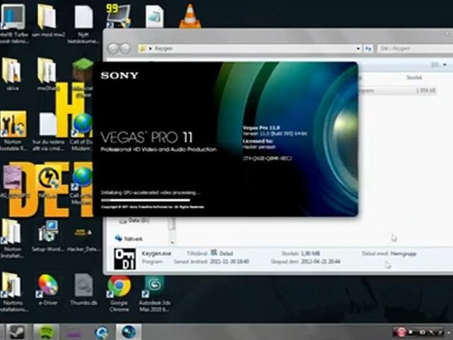 Sony Vegas Pro 11 Serial Keygen Crack Free Download May June 12 Update Video Dailymotion