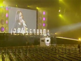 perfume 東京ドームライブ　メイキング　3