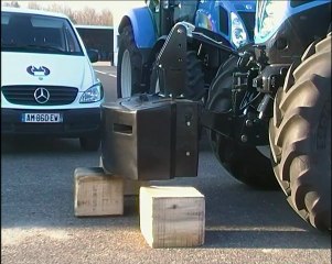 Masse EUROMASSE sur tracteur NEW HOLLAND - Fr