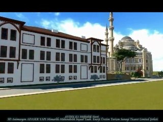 İl Müftülük Sitesi 3D Animasyonu