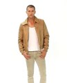 Blouson cuir Daytona drake beige