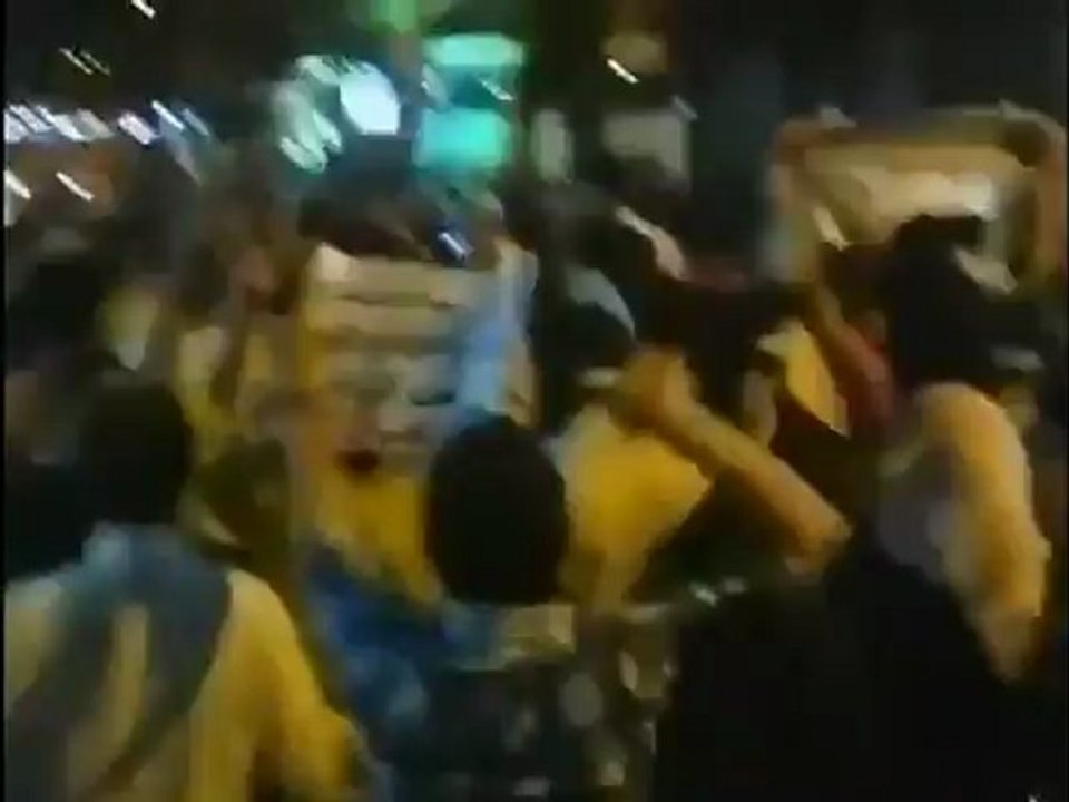 Student protest attacked in Syria