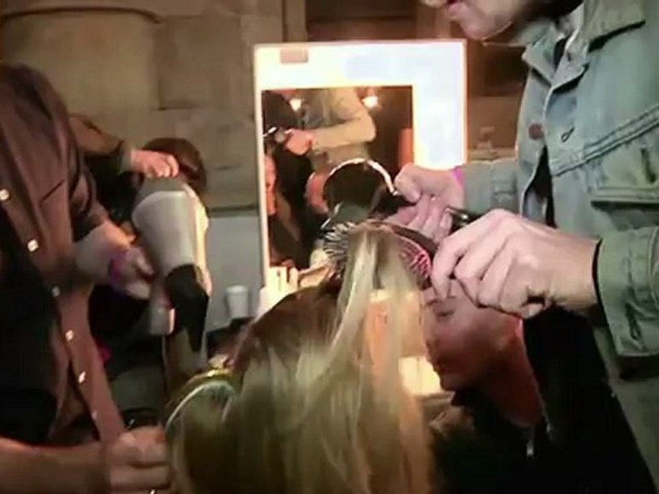 Backstage Nicole Farhi London Autumn Winter 2012