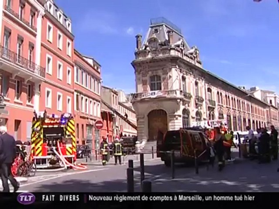 Incendie allées Jean-Jaurès (Toulouse)