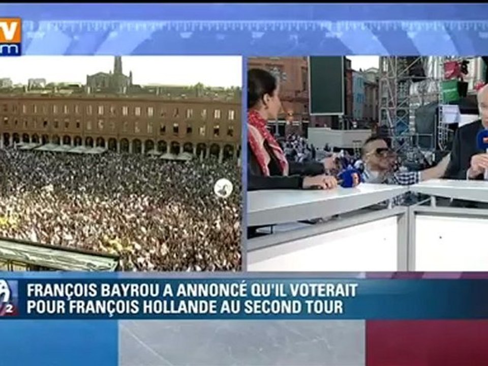 François Hollande salue le choix "d'homme libre" de François Bayrou