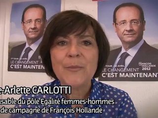 Marie-Arlette Carlotti soutient l'appel des féministes