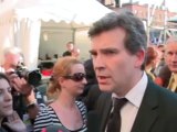 Arnaud Montebourg à l'issue du meeting de Toulouse