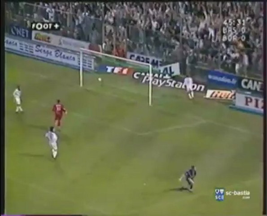 But de Née Bastia 2-0 Bordeaux