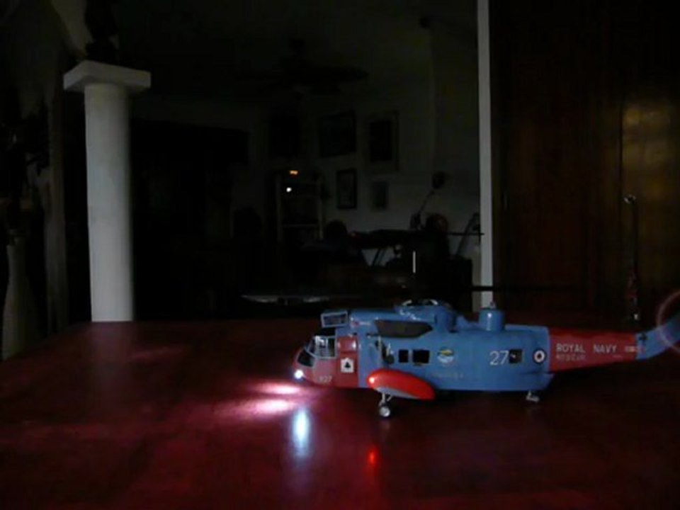 2 SeaKing vol de nuit