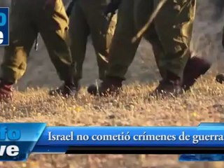 Israel no cometió crímenes de guerra