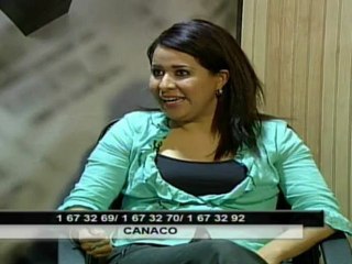 19-04-2012 En Voz Alta - Laura González Hernández -  Presidente de la Camara Nacional de Comercio  - Estado de México