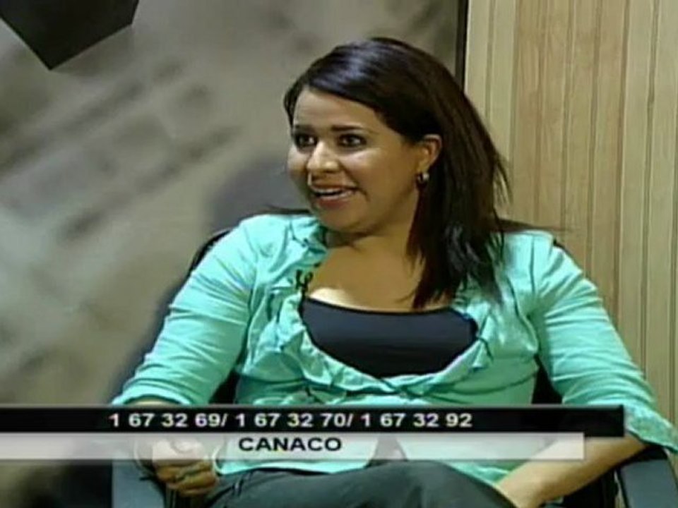 19-04-2012 En Voz Alta - Laura González Hernández -  Presidente de la Camara Nacional de Comercio  - Estado de México