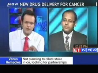 Venus Remedies - New tech to reduce cost of cancer drug