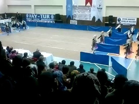 Taşağıl İlköğretim Okulu Antalya İli Halk oyunları Yarışmasında