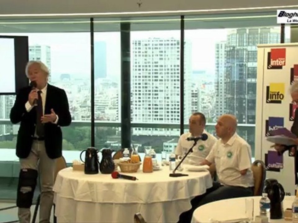 Conférence de Presse chez Radio France pour Philippe Croizon - www.bloghandicap.com - La Web TV du Handicap