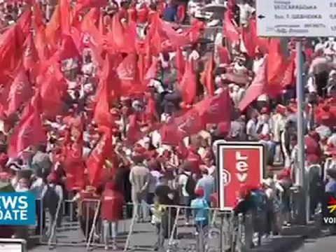 รายการข่าว News Update ประจำวันที่ 4 พฤษภาคม 2555 (14.00 -14.30 น.) : ร.ฟ.ท.สรุปเหตุรถไฟบรรทุกน้ำมันตกรางเพราะอากา