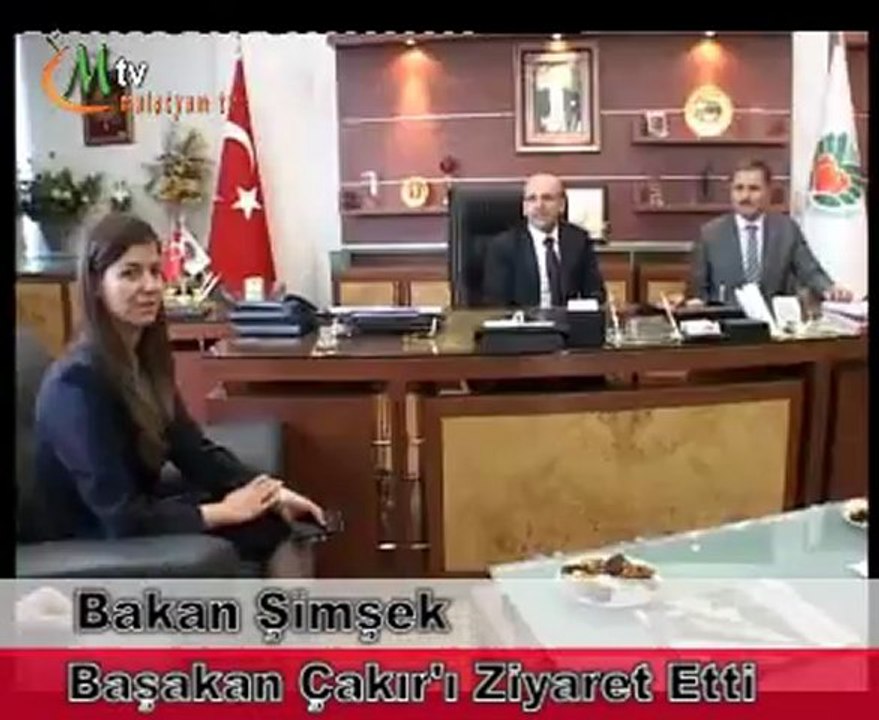 bakan şimşek başkan çakırı ziyaret etti