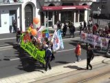 Défilé de la fête du travail 2012 à Clermont-Ferrand