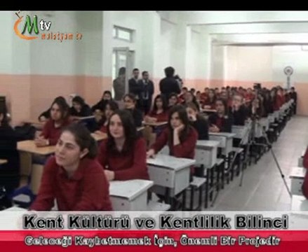 Kent Kültürü ve Kentlilik Bilinci, Geleceği Kaybetmemek İçin, Önemli Bir Projedir