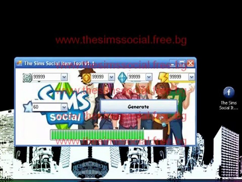 Sims Social Hack and Cheat (Xp, Gold, Cash,SimsCoins) v5.3 {FREE Download} May June 2012 Update