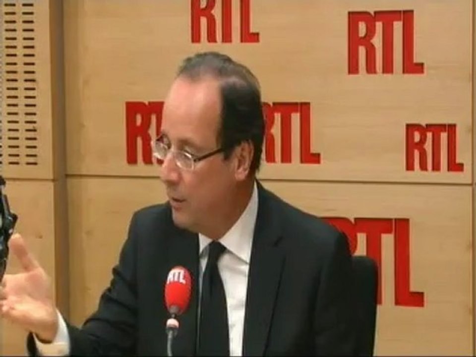 François Hollande sur RTL : "Je suis très attac...