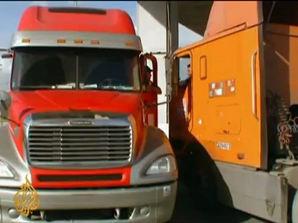 Economic crisis hits US ports